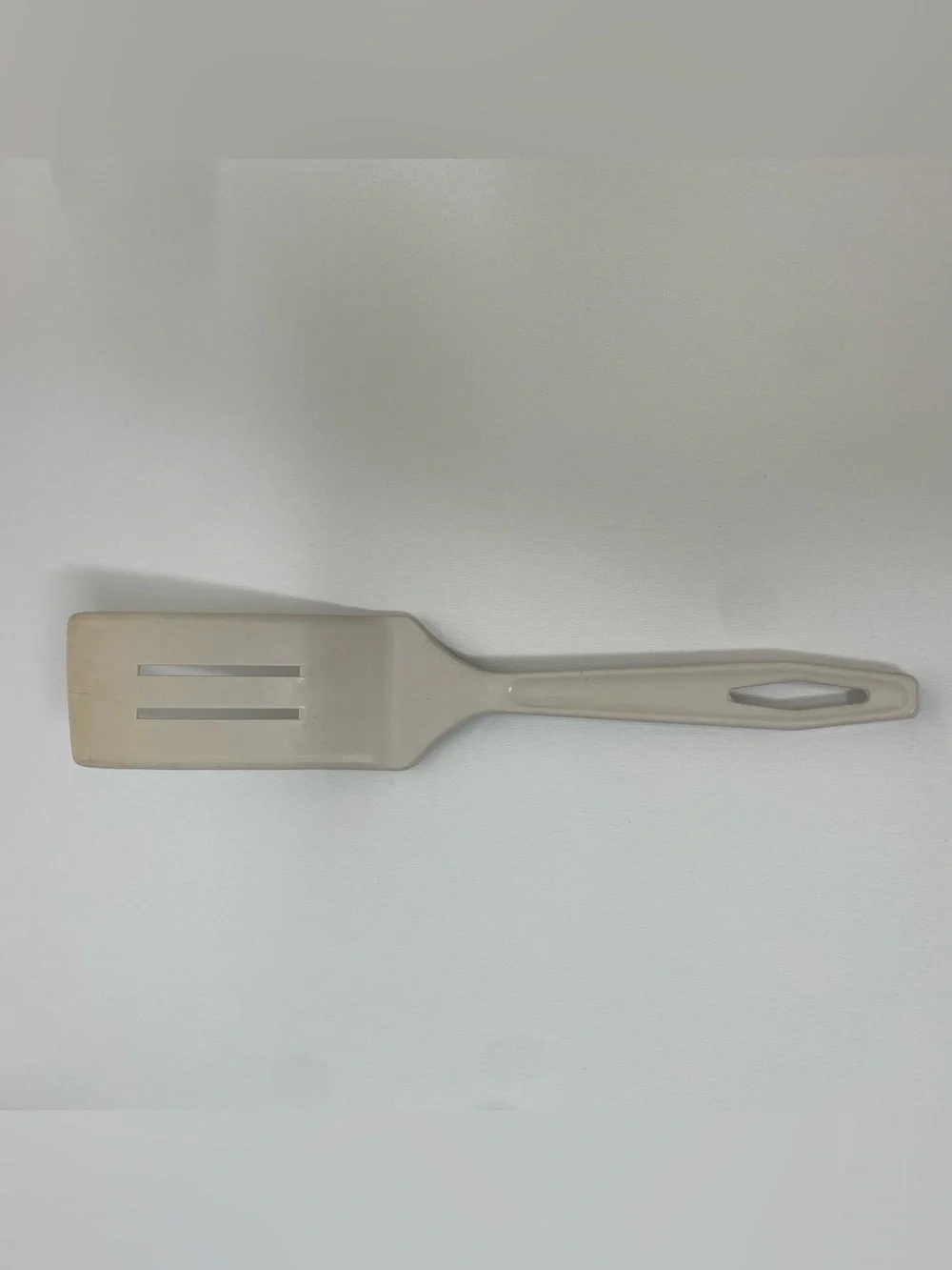 Vintage King Kraft Beige Nylon Slotted Spatula 12